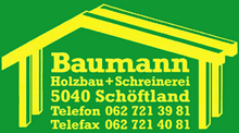 Baumann GmbH Holzbau und Schreinerei